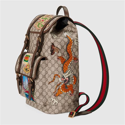 gucci courrier soft gg supreme backpack replica|gucci handbags false.